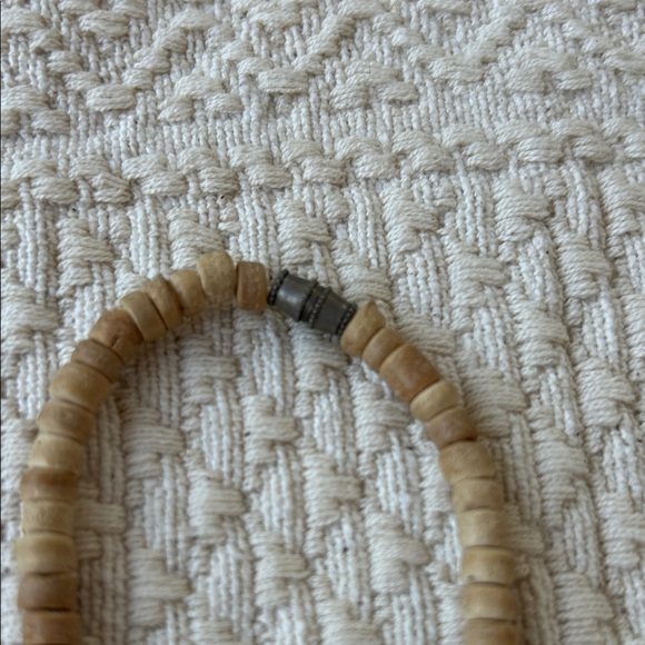 💥Bohemian wood and shell Beaded Necklace - Picture 5 of 5